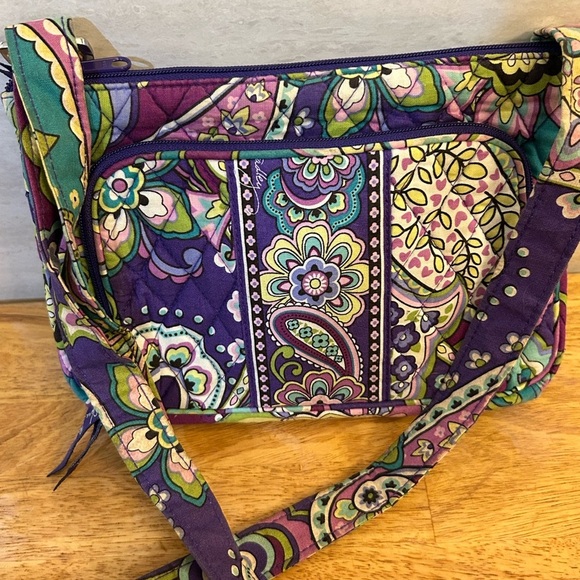 Vera Bradley Heather Retired Pattern Large Hipster Crossbody  bag. - Picture 3 of 10